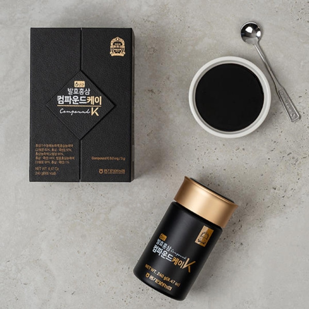 [Pung-gi Ginseng Nonghyup] Korean 6 Years Red Ginseng Extract Compound K 240g