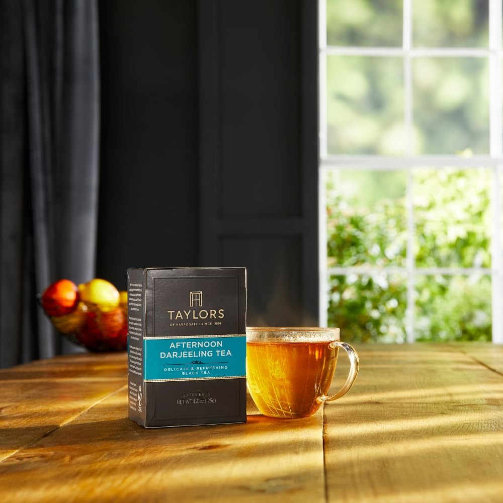 Darjeeling Black Tea Delicate Floral Caffeinated Teabags