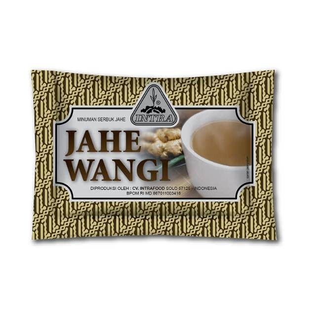 Intrafood Indonesia Ginger Tea Jahe Wangi (15g x 10sachets) Pack of 1