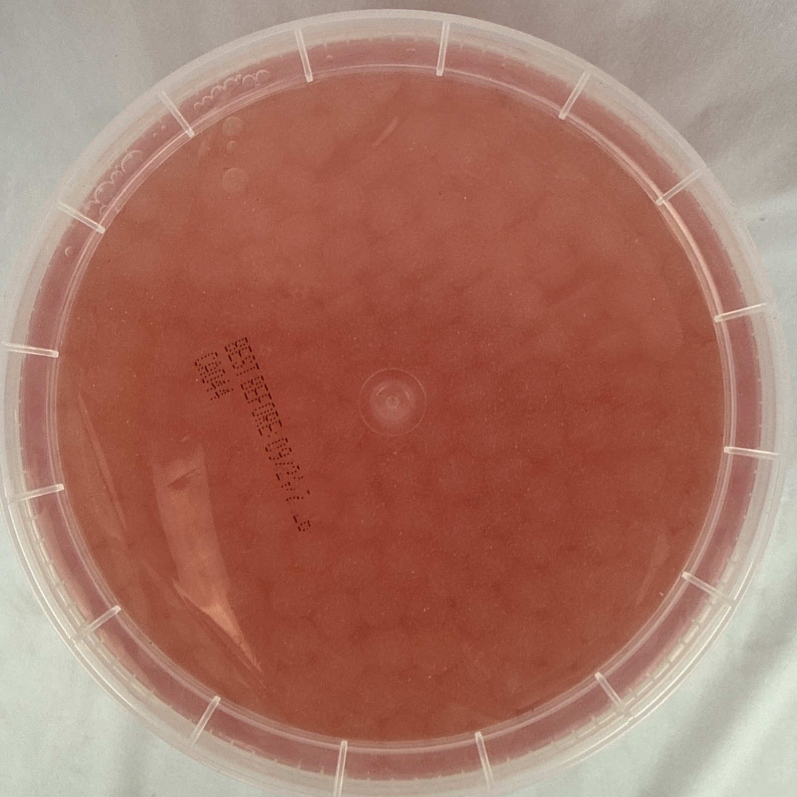 Possmei Strawberry Popping Pearls For Boba Tea 7.05 Lbs Tub