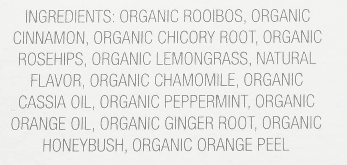 Organic Sweet & Spicy Herbal Caffeine Free Good Earth Teas 18 Tea Bag (Pack o…