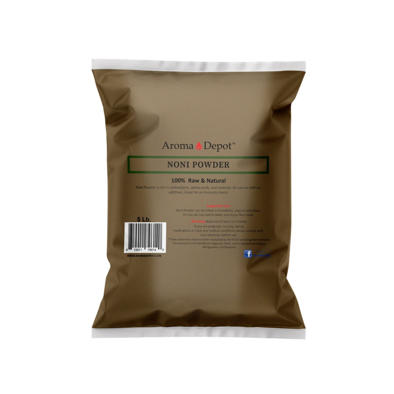 5lb Noni Juice Powder Herb Tea 100% Natural Raw Herbal Remedy Morinda citrifolia