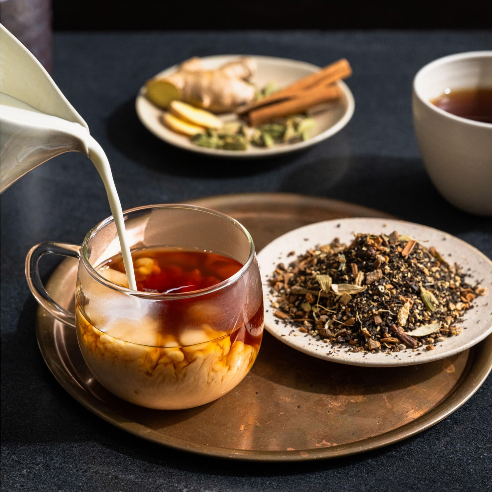 Masala Chai Black Sachet Tea Bag Blend – Organic, Assam with Whole Spices, En…