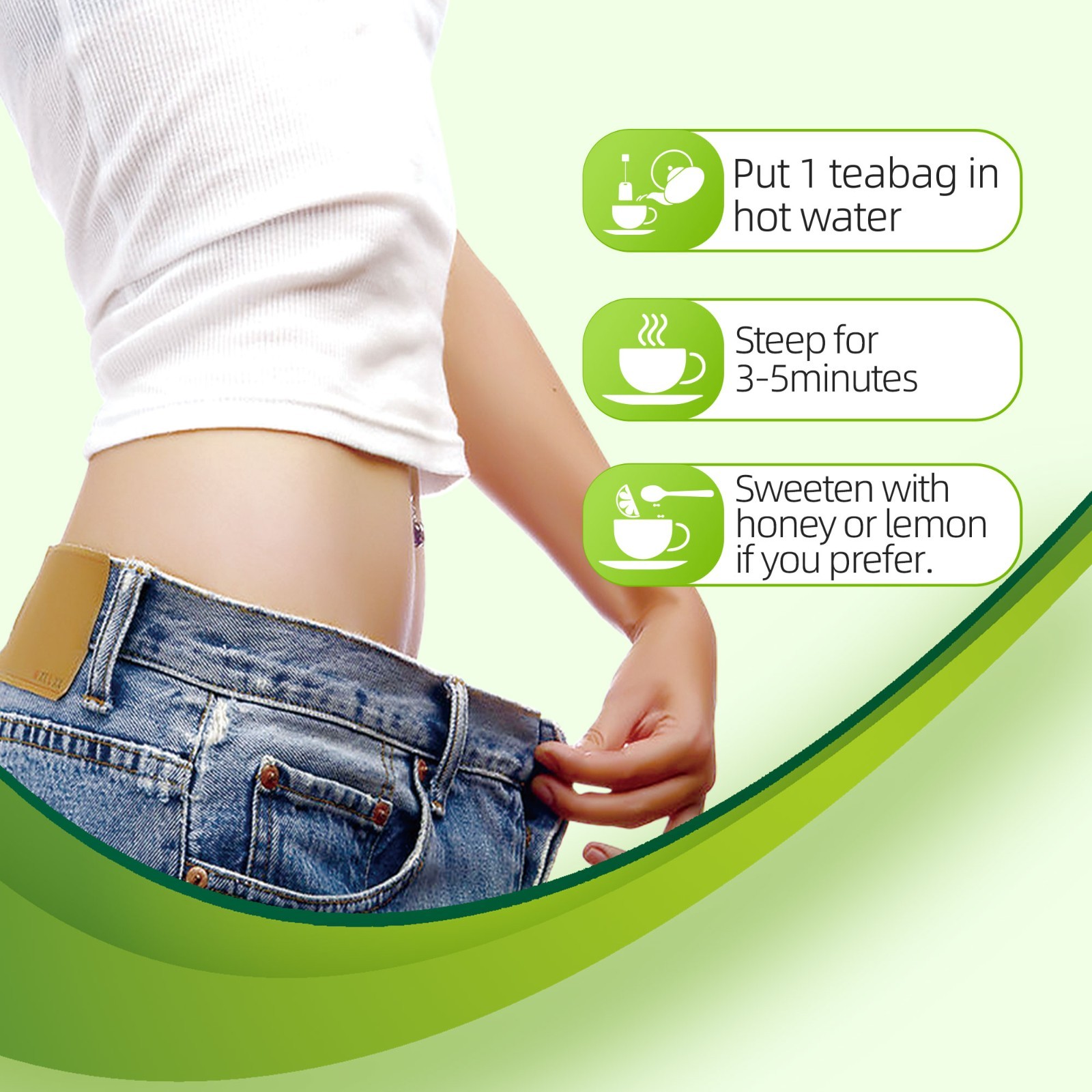 14 Days Slimming Tea – Herbal Detox Weight Loss Support Natural Tea 14 Tea Bags