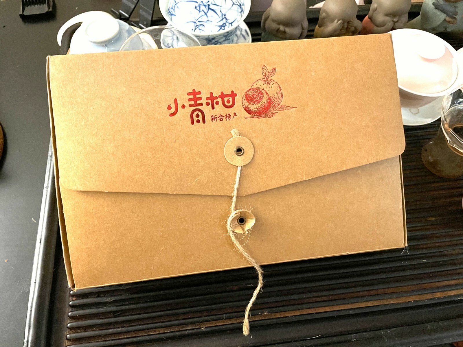 10 Years Yunnan Puerh Tea Xinhui Chenpi Puer Tea Small Green Citrus Tea 小青柑陈年普洱茶