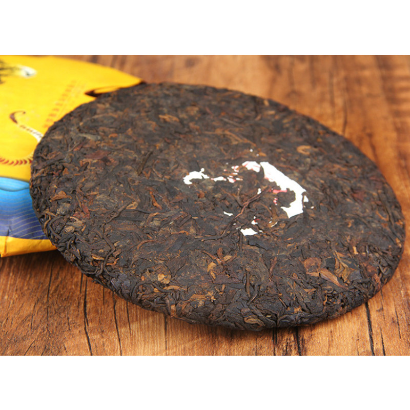 Pu’er Tea Ripe Yunnan Golden Hao 357g Cake Natural Healthy Premium