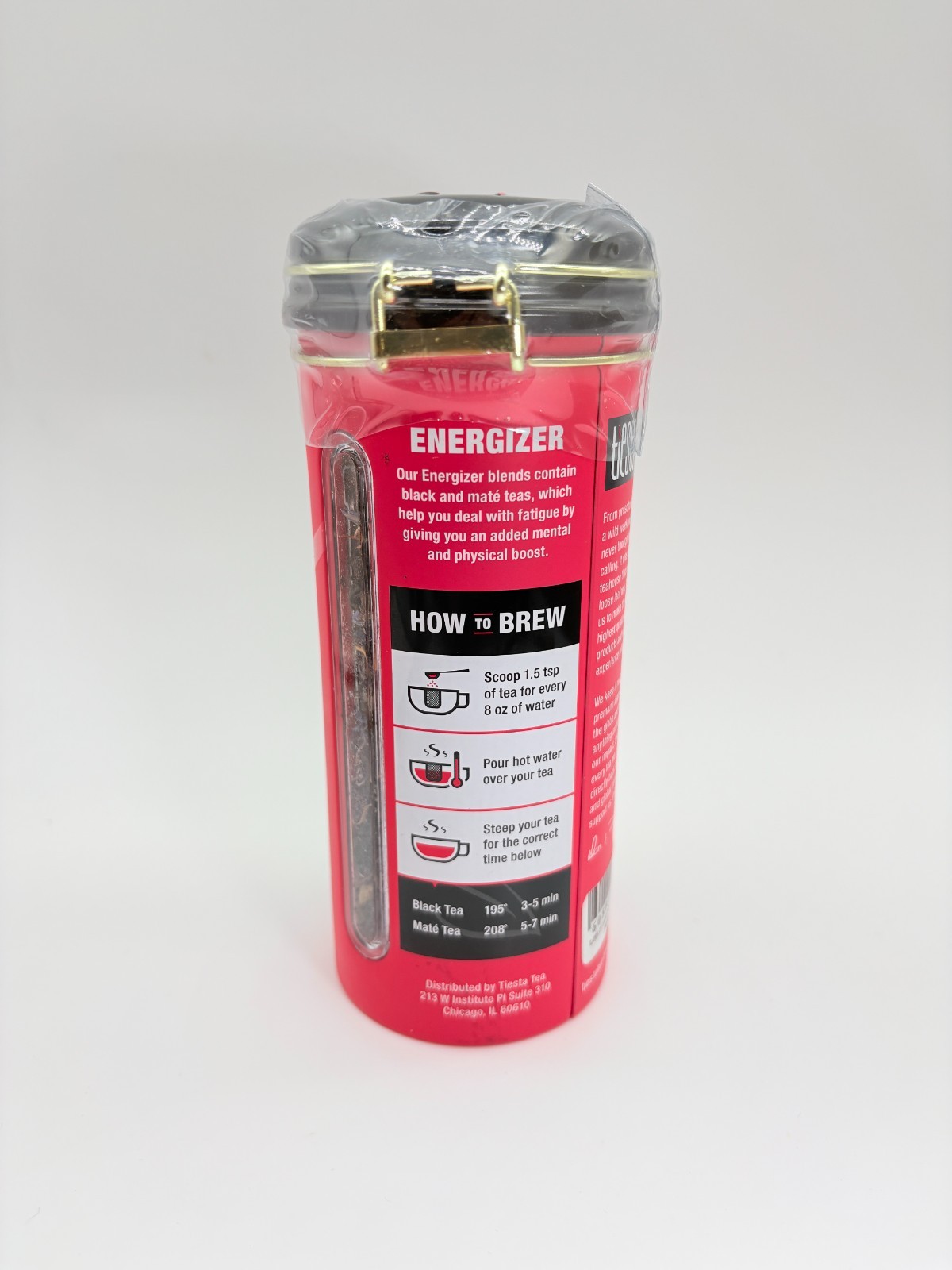 Tiesta Tea PASSION BERRY JOLT 4 oz Makes 40-50 Cups