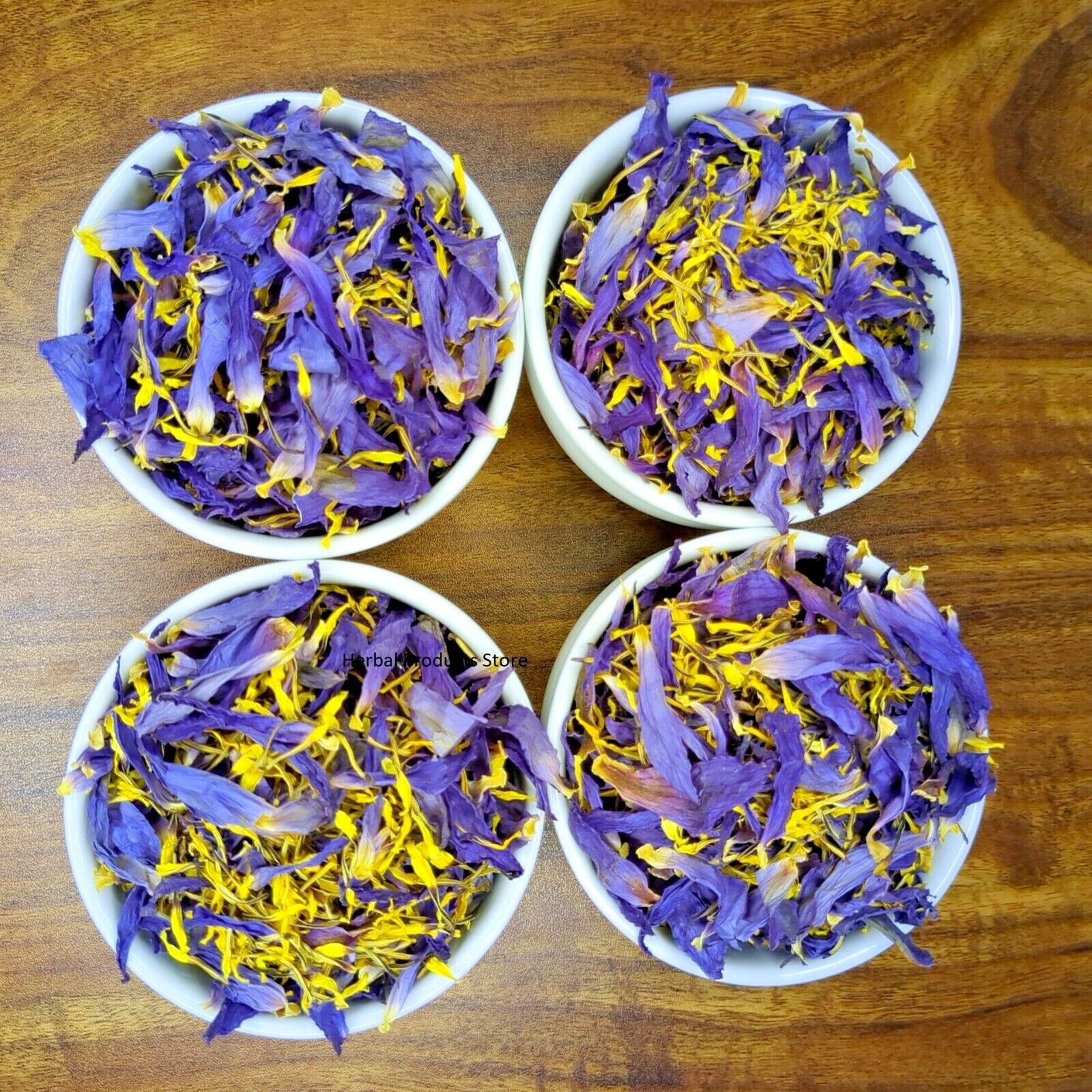 Organic Natural BLUE LOTUS, Nymphaea Caerulea Dried Flower 100% Harbal Tea/Smoke