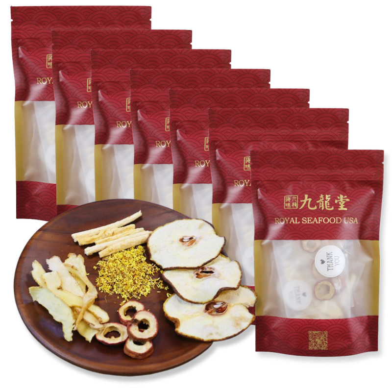 Moistening Assorted Snow Pear Slice Reduce Dryness Tea 2-3 Serving 7bags 解秋燥素颜茶