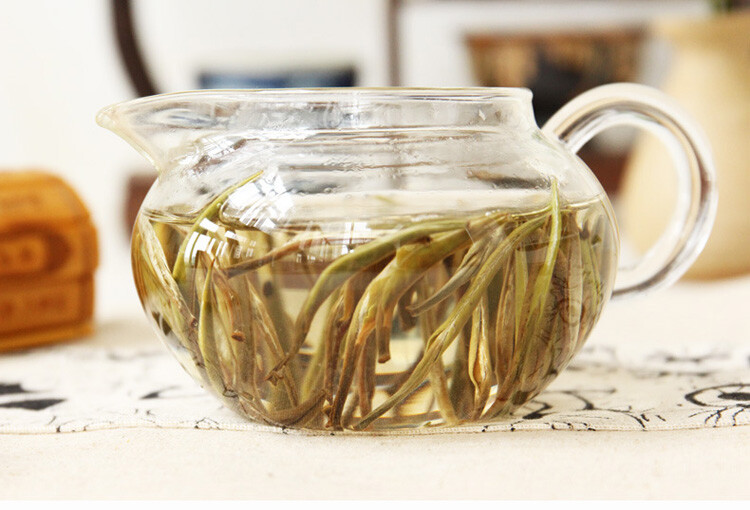 Silver Needle White Tea Bai Hao Yin Zhen Organic Loose Leaf Buds Premium