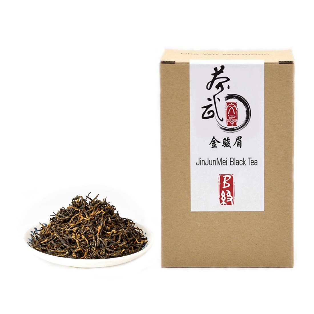 ChaWuWarmSun B JinJunMei Black Tea,8.8oz/250g,Chinese Loose Leaf Tea,WuYi Mou…