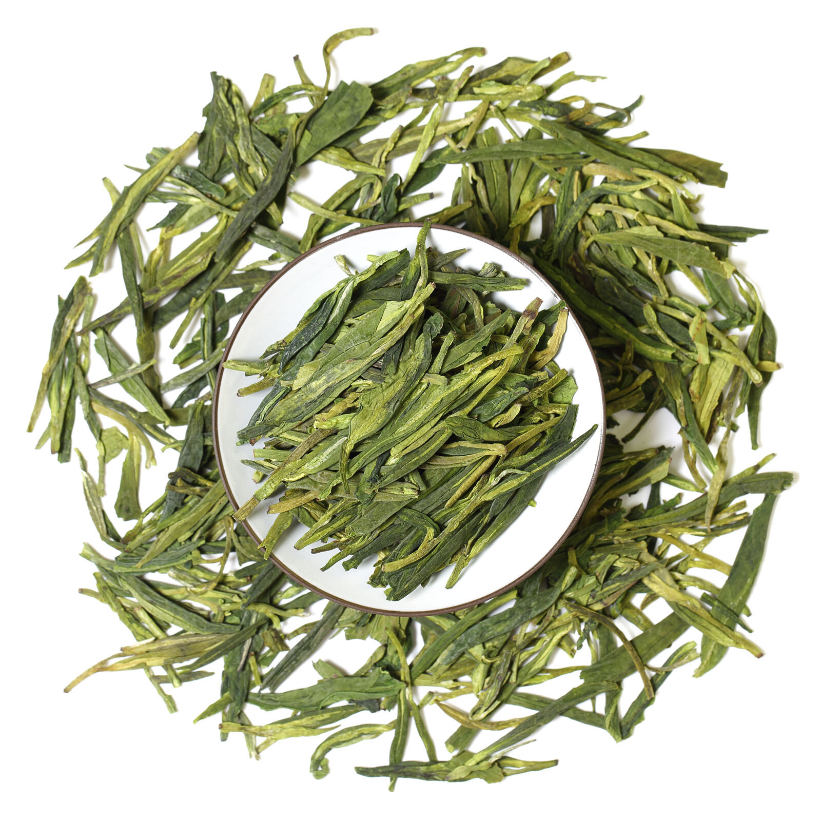GOARTEA Spring Anji Bai Cha Long Jing White Dragon Well Loose Chinese GREEN TEA