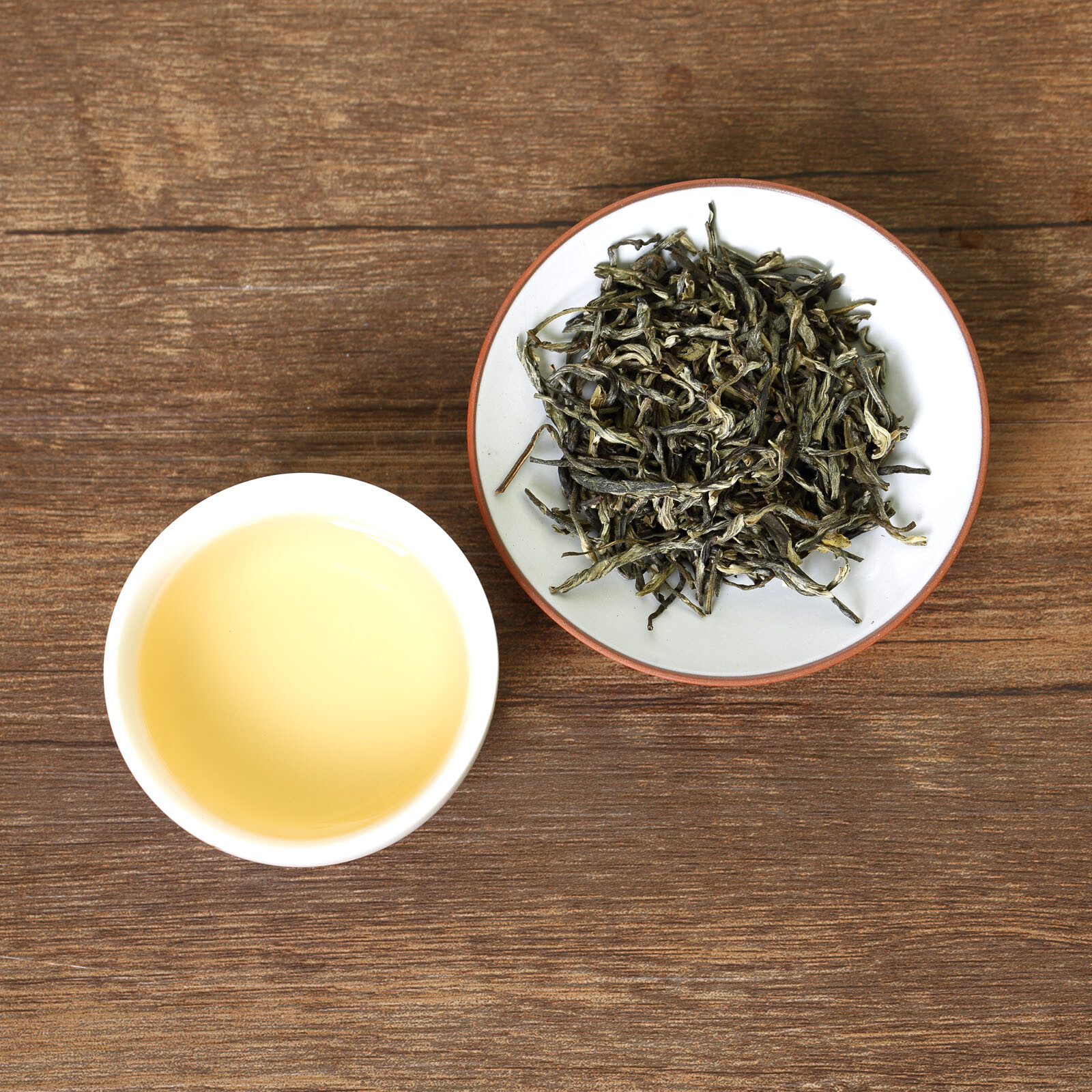 GOARTEA Supreme Fujian Jasmine Silver Green Tea Chinese Loose Leaf Yin Hao Tip