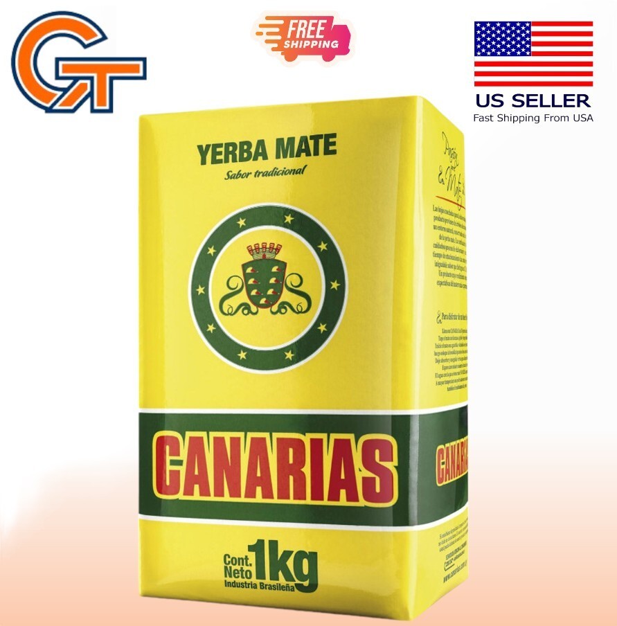 YERBA MATE CANARIAS 1 KG /2.2 LB – FREE SHIPPING FROM USA