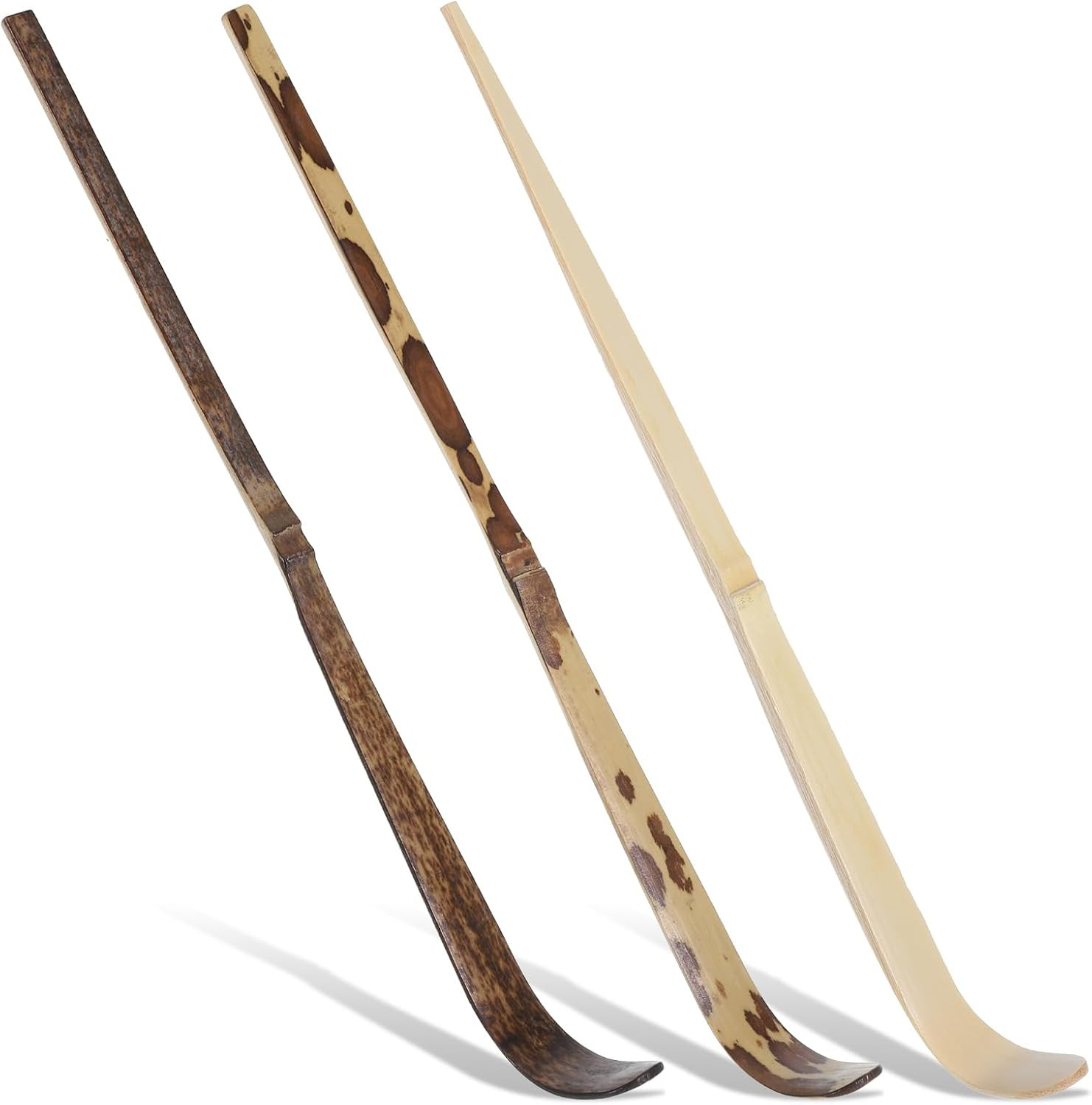 3PCS Bamboo Matcha Spoon Japanese Chashaku Tea Scoop Powder Coffee Spices