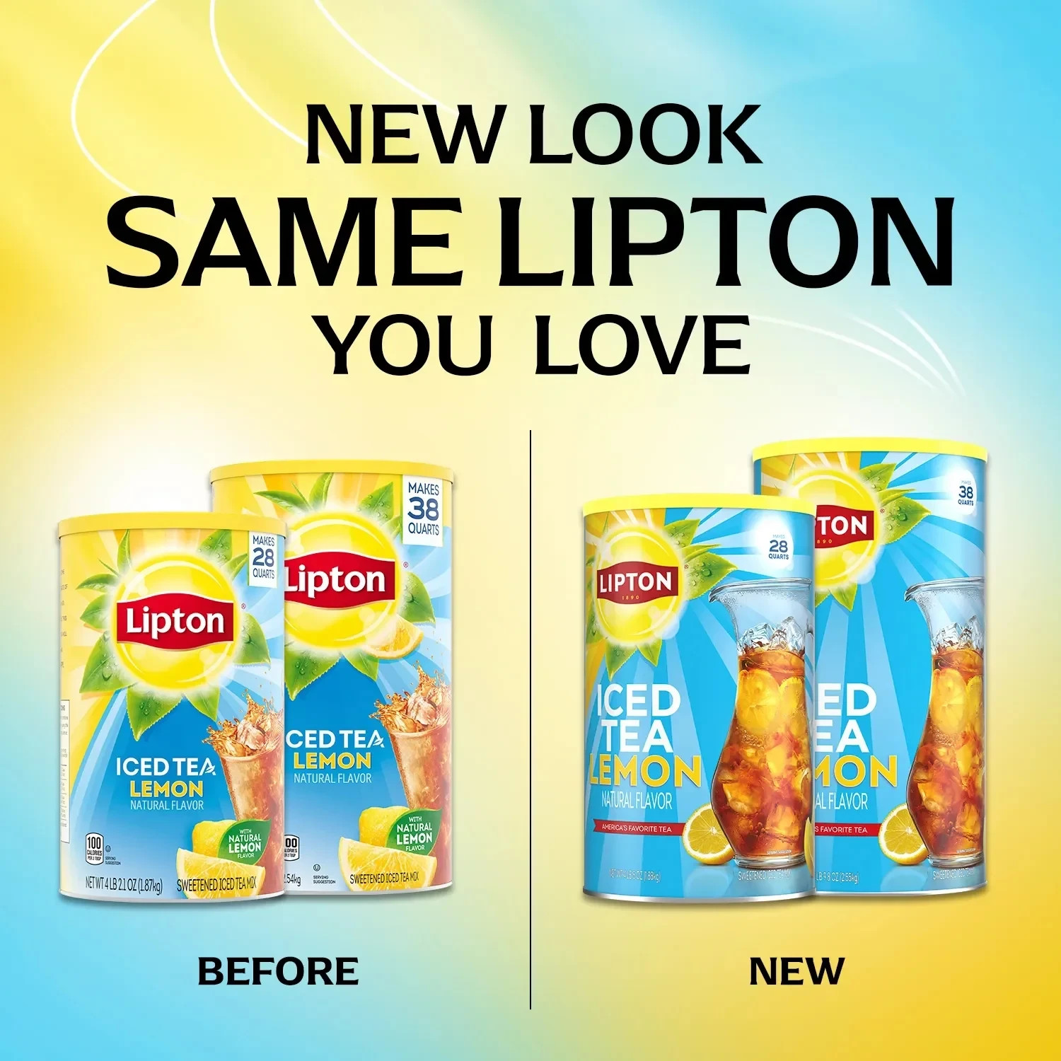 Lipton Southern Sweet Powdered Tea Mix, 28 Quarts