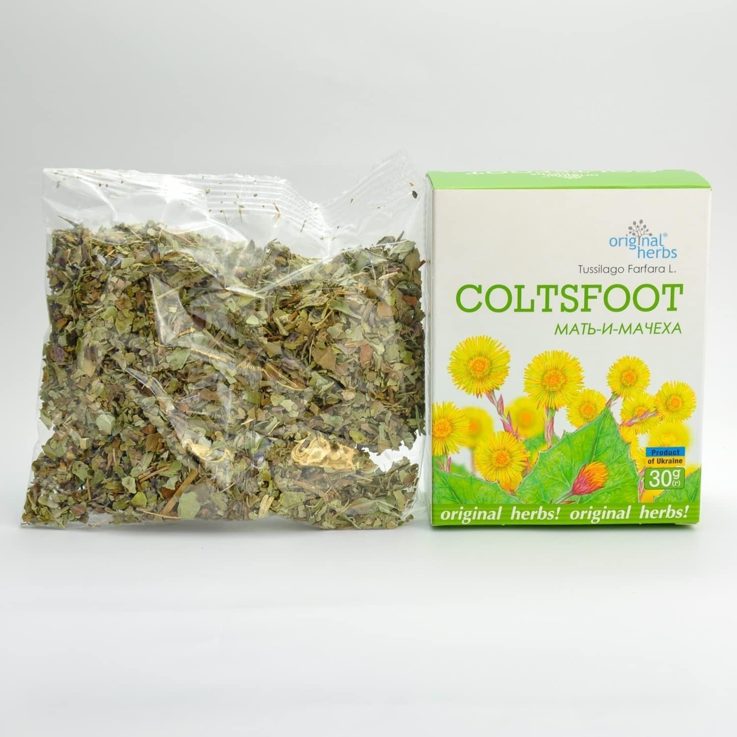 Coltsfoot Herb Tea (Мать и мачуха)- 30g (1.06 oz) | Wild-Crafted Loose Leaf
