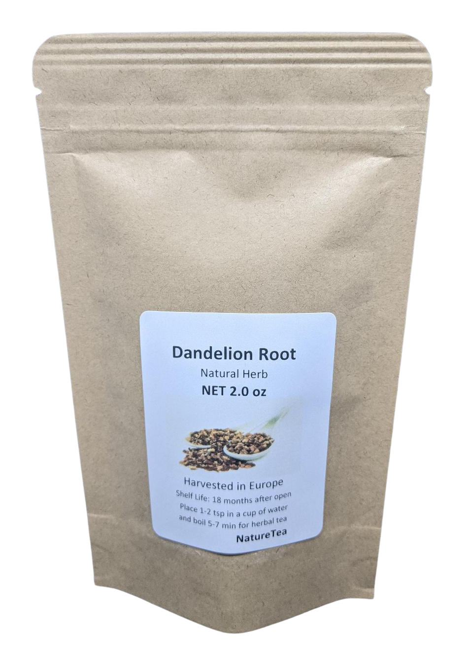 Dandelion Root – Taraxacum officinale Loose Root C/S from Nature, Wild Crafted