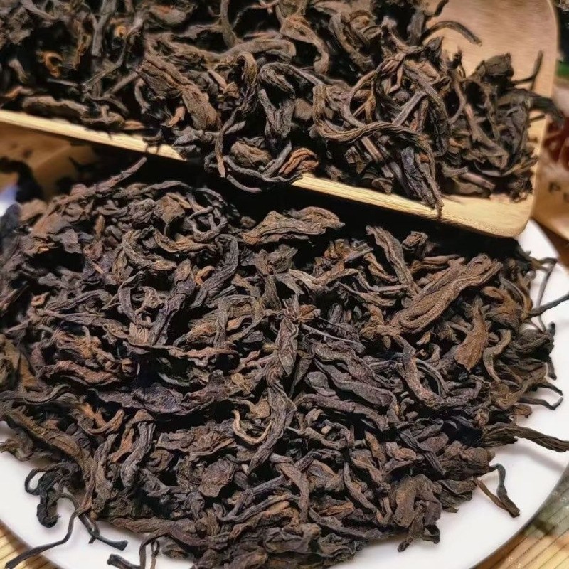 300g Yunnan 1988 Old Ban Zhang Mellow Aroma Pu’er Tea Ripe Tea Loose Tea