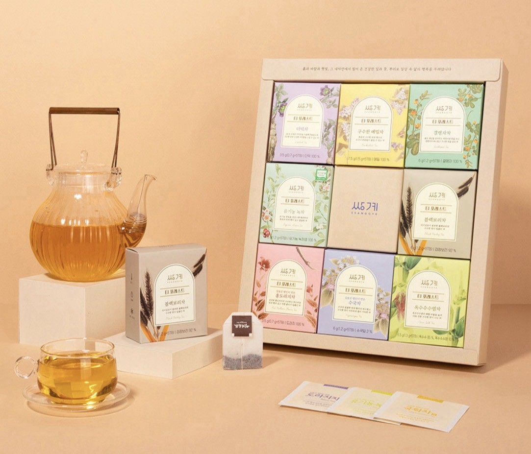 Korean Premium Herbal Tea Gift Box 9 Flavors – SSANGGYE Tea Forest Collection