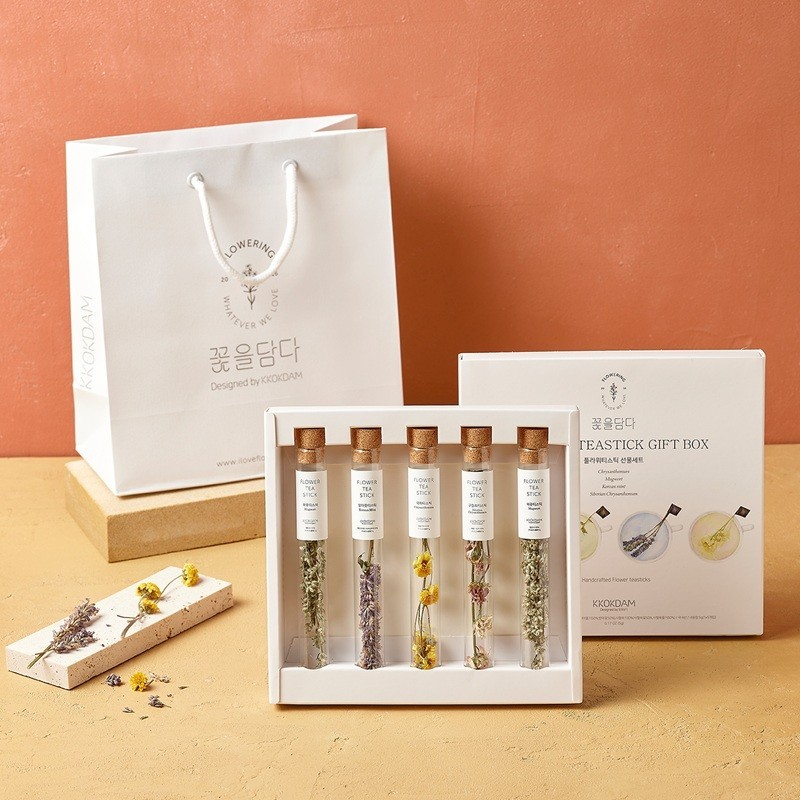 Kkokdam Combination Flower Tea Gift Set Herbal Tea Variety Pack