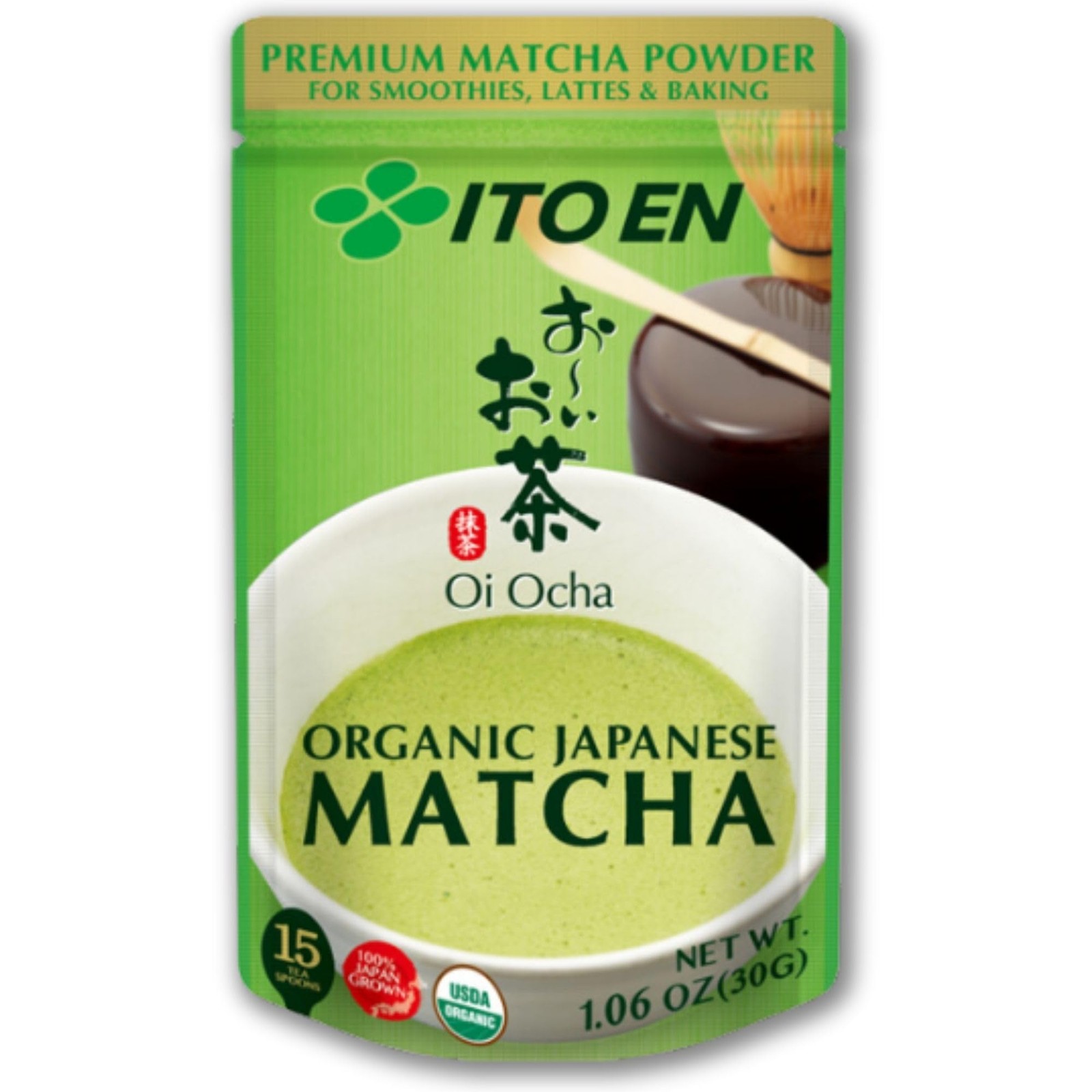 Itoen Oi Ocha Organic Matcha 30g(1.06 oz) 30g