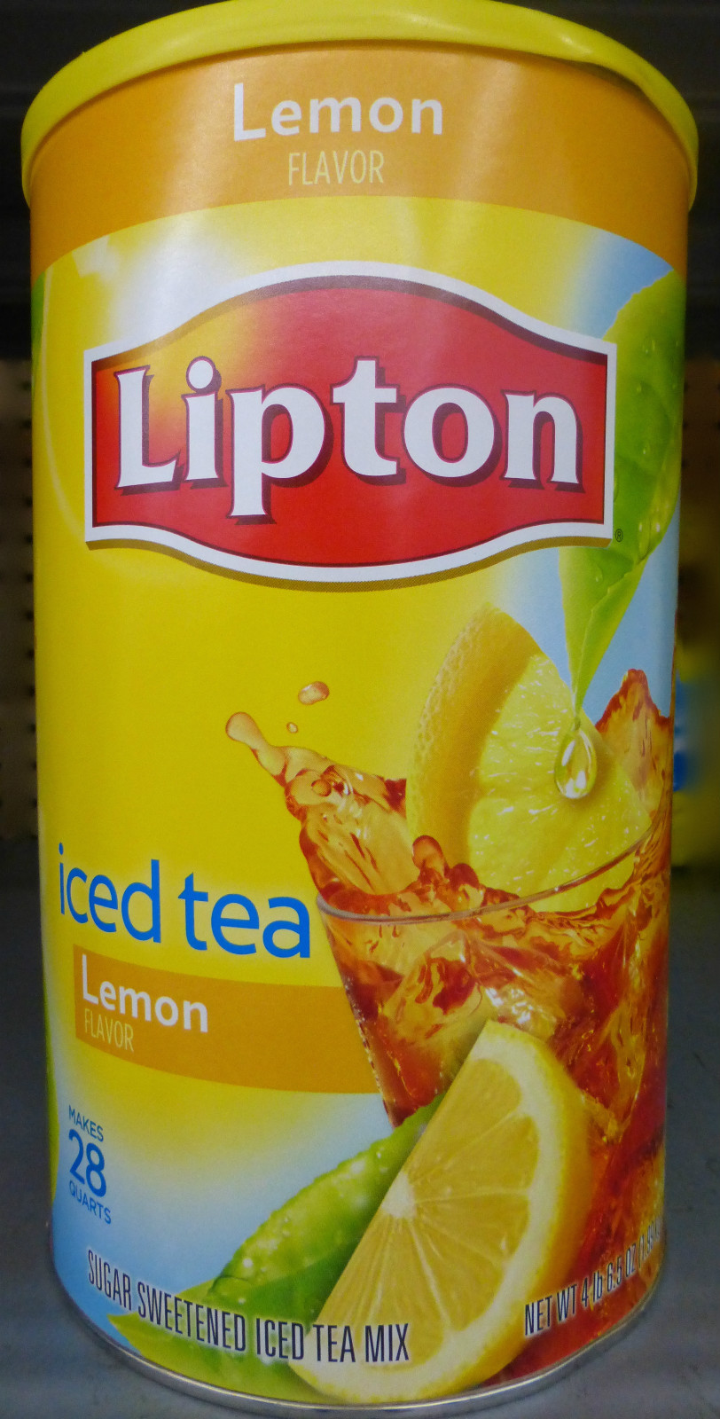 LIPTON LEMON Iced Tea Mix 28 quarts