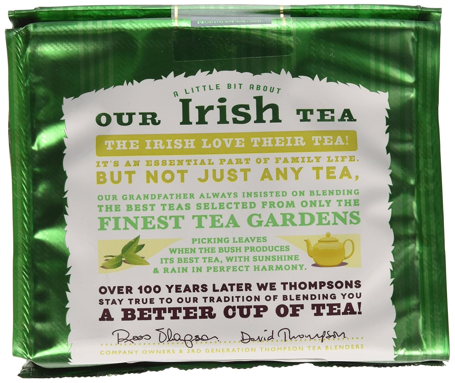 Thompson’S Irish Breakfast 80 Teabags (8.82Oz) X 1 Pack