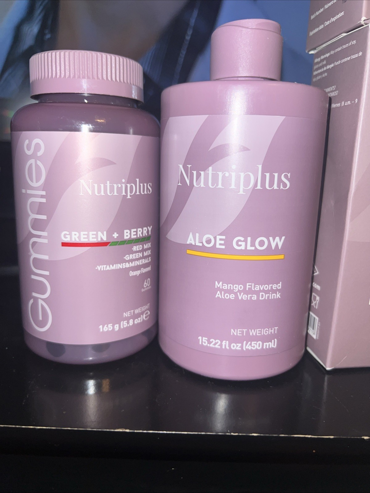 Aloe Glow Abs Green Berries Gummy’s And Coffee Delish Abs Serenity Tea