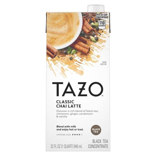 Tazo Classic Chai Latte Black Tea Concentrate – 32 fl oz