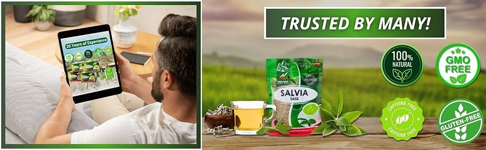 Hanan Peruvian Secrets Salvia| 100% Natural Sage | 1.06oz / 30g | Supports Women