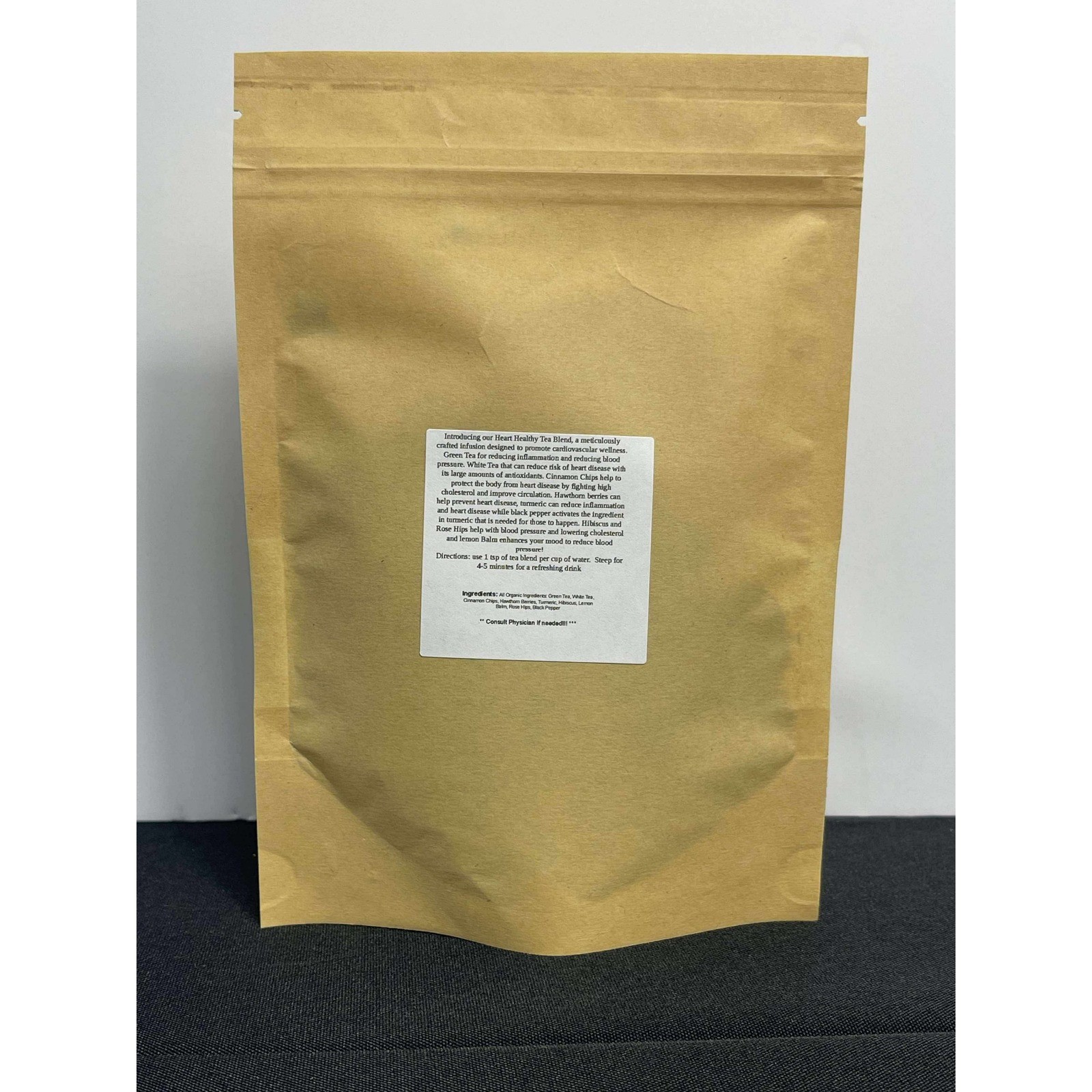 Earthy Girl LLC Heart Healthy Tea Blend 2 oz Cardiovascular Wellness