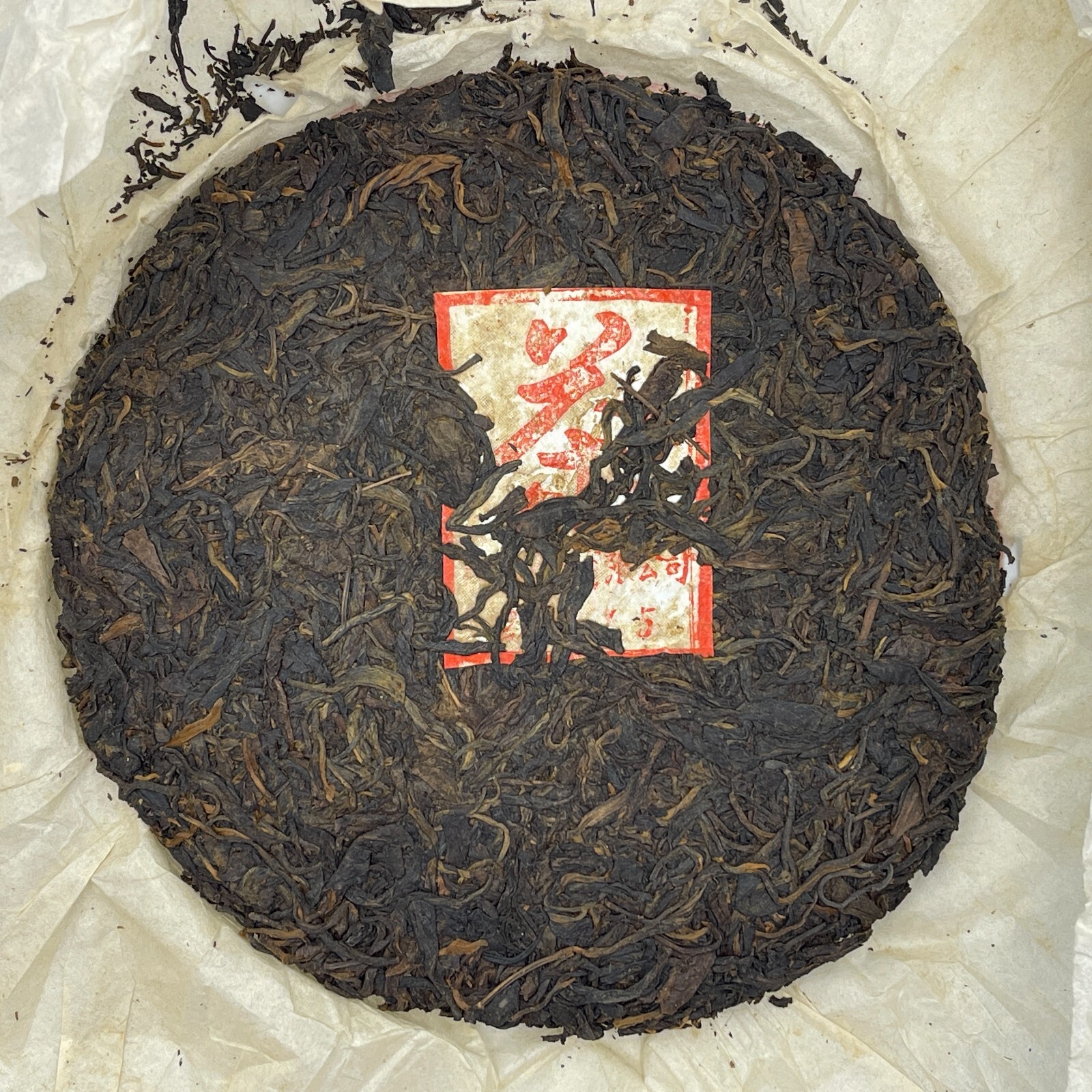 Pu-Erh tea,2002,Yunnan Gaoligong Mountain Wild Cake Tea,357g,Raw
