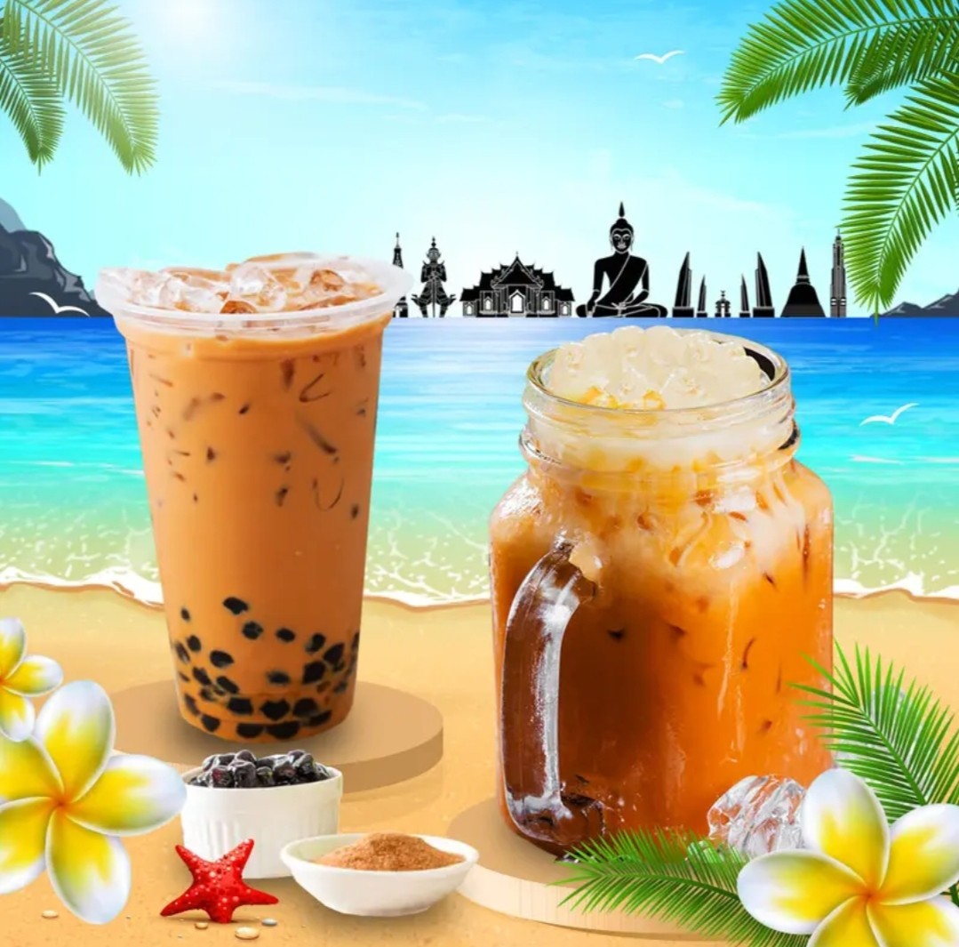 888 Thai Tea Premix Vanilla Planifolia 650GX2 | Authentic Thai Milk Tea Drink