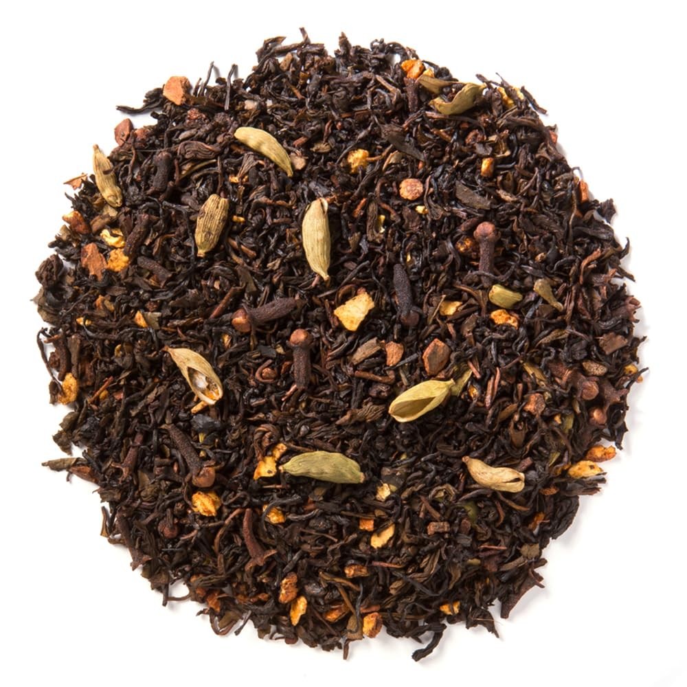 Davidson’s Organic Green Chai With Orange Peel Loose Leaf Tea 1 Pound Pack
