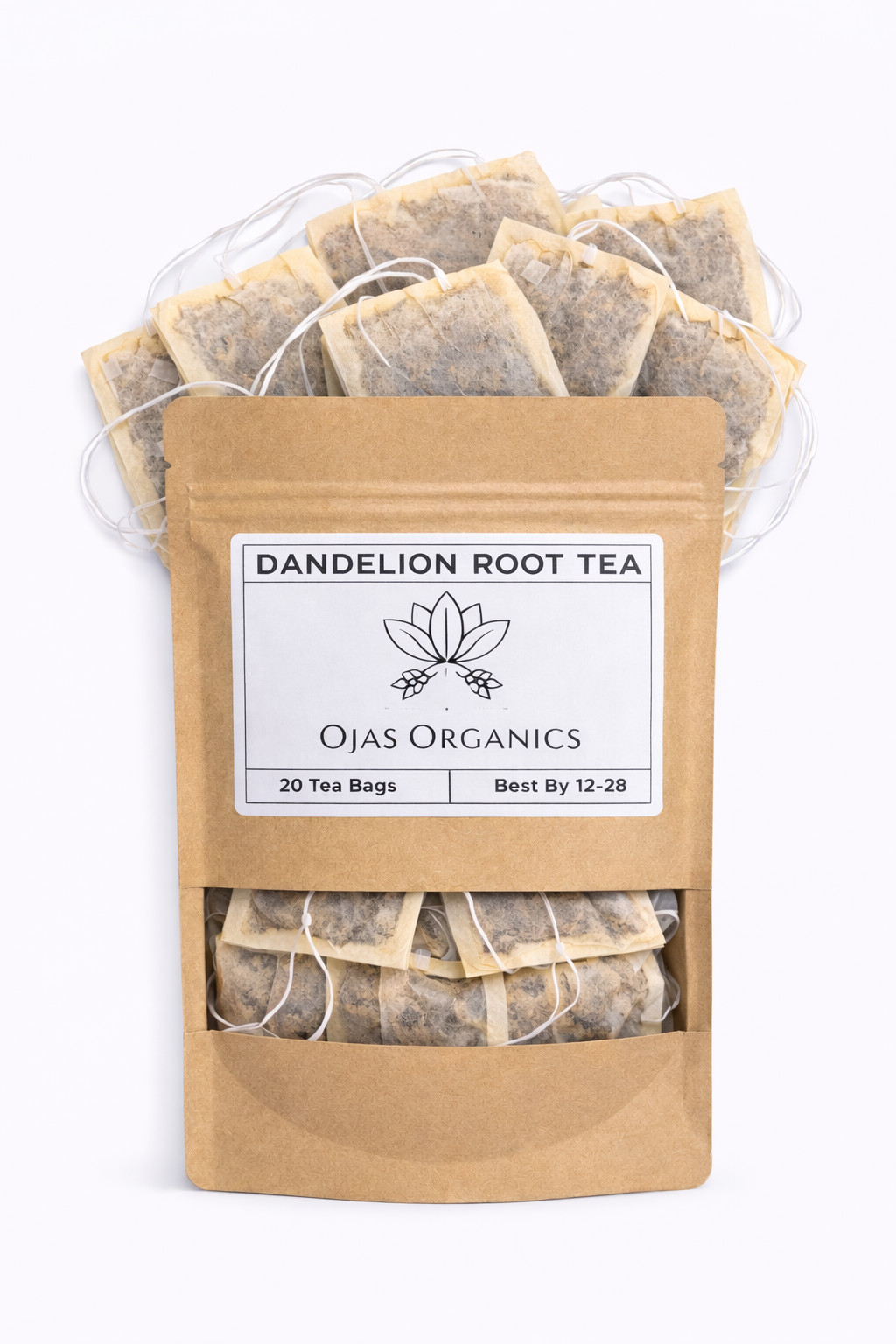 Organic Dandelion Root Tea Bags (2g)