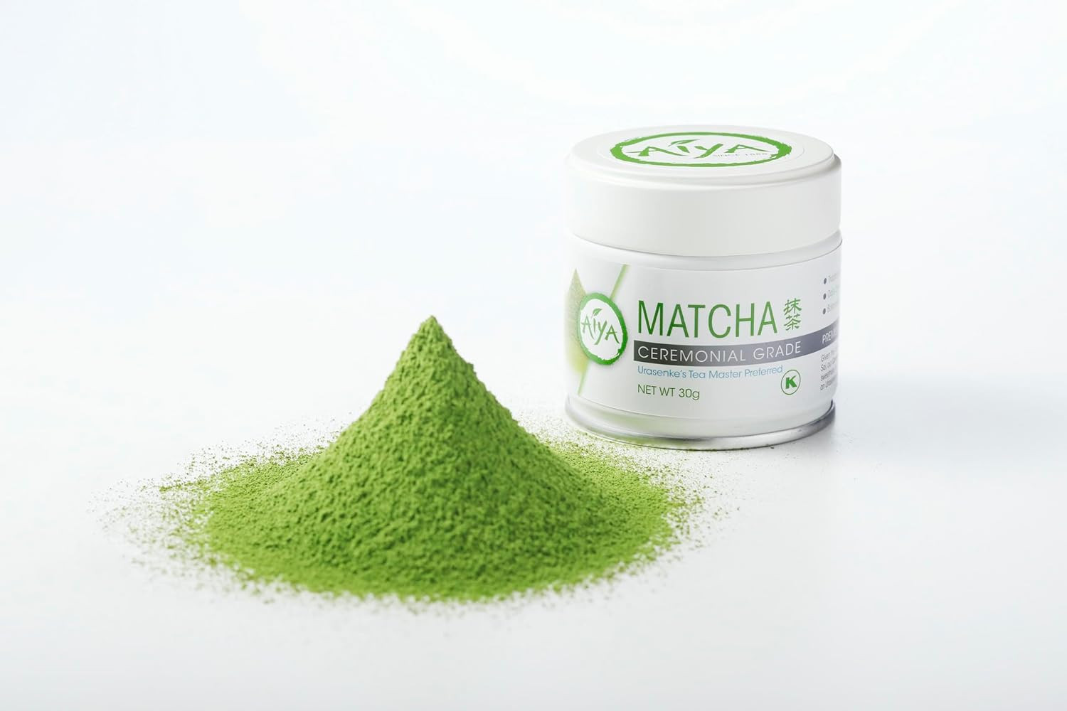 Aiya Authentic Japanese Premium First Harvest Ceremonial Grade Matcha Green Tea
