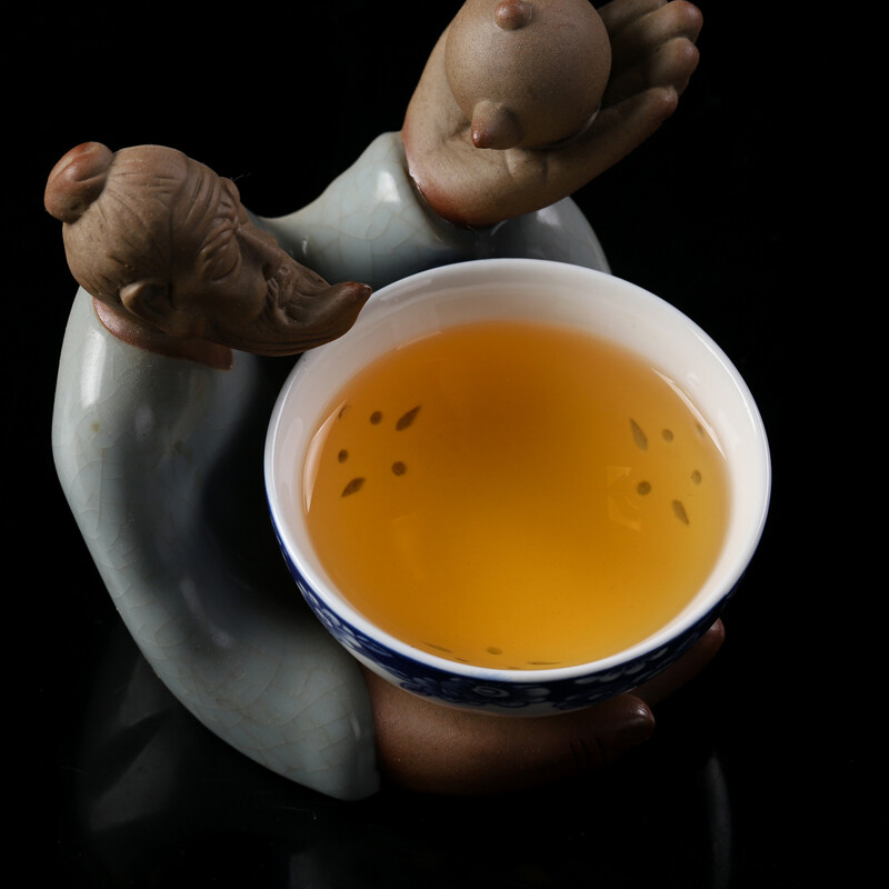 2019 Yunnan Menghai Ba Jiao Ting Sheng Tuo Cha Bulang Mt. Pu’er Tea Raw 500g Box