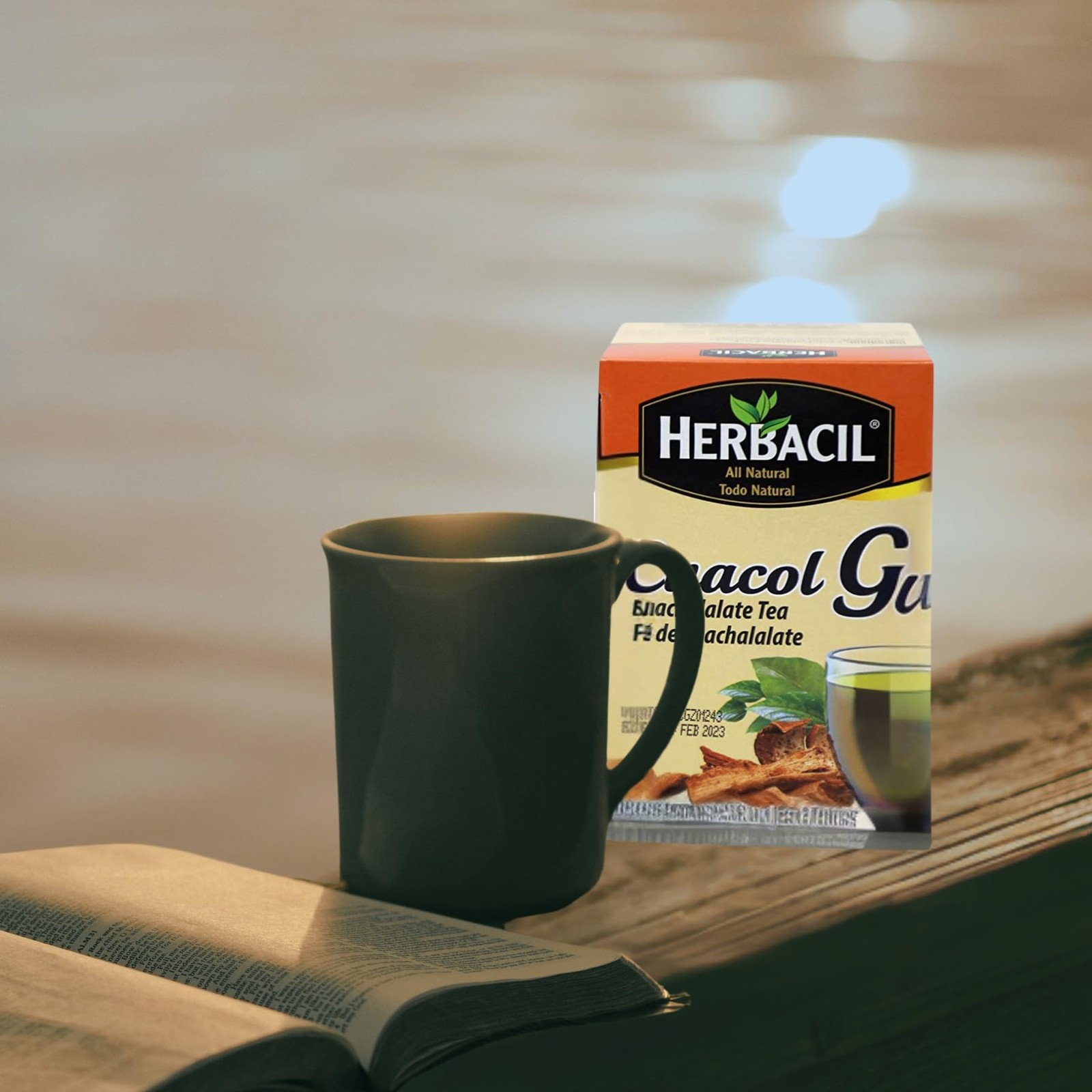 Herbacil Te de Cuachalalate, 2-pack of 25 tea bags per 25 Count (Pack 2)