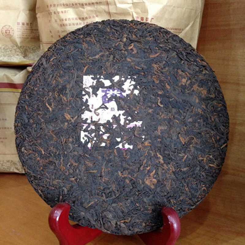 Hou Pu Bing * 2007 701 Yunnan Menghai Dayi High Grade Ripe Pu’er Tea Cake 500g