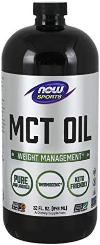 NOW Foods Sports Nutrition, MCT (Medium-chain triglycerides) Oil 14 g,…