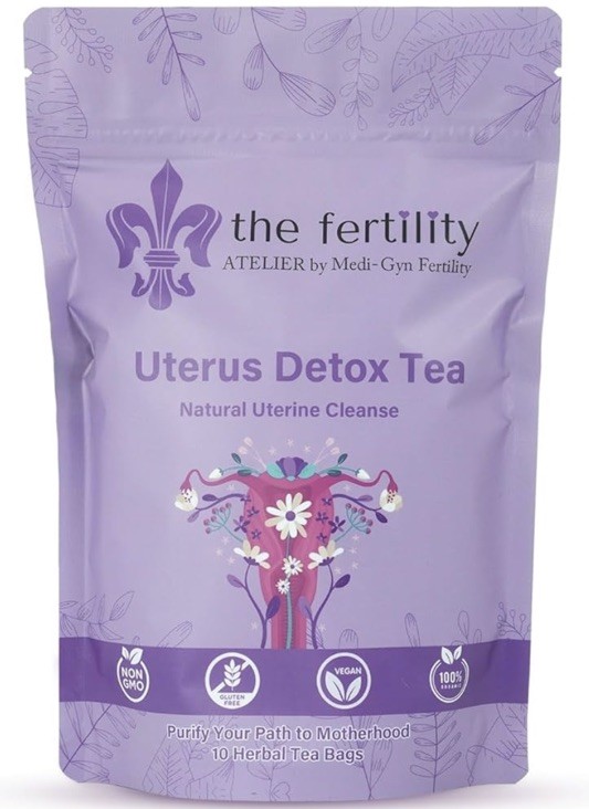 5 Sealed Bags – The Fertility Atleier Medi-Gyn Fertility Utrerus Detox Tea 10/26