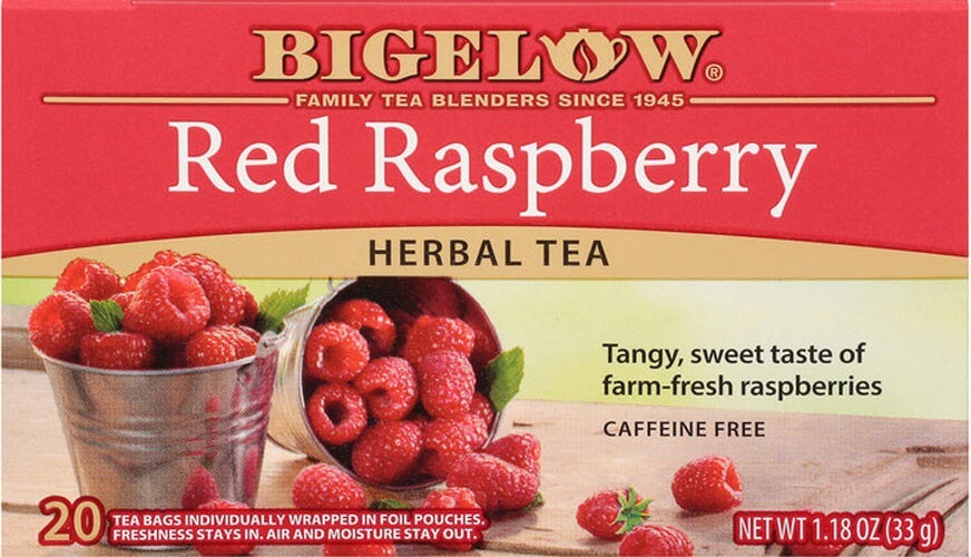 Bigelow Red Raspberry Herbal Tea – 20 tea bags