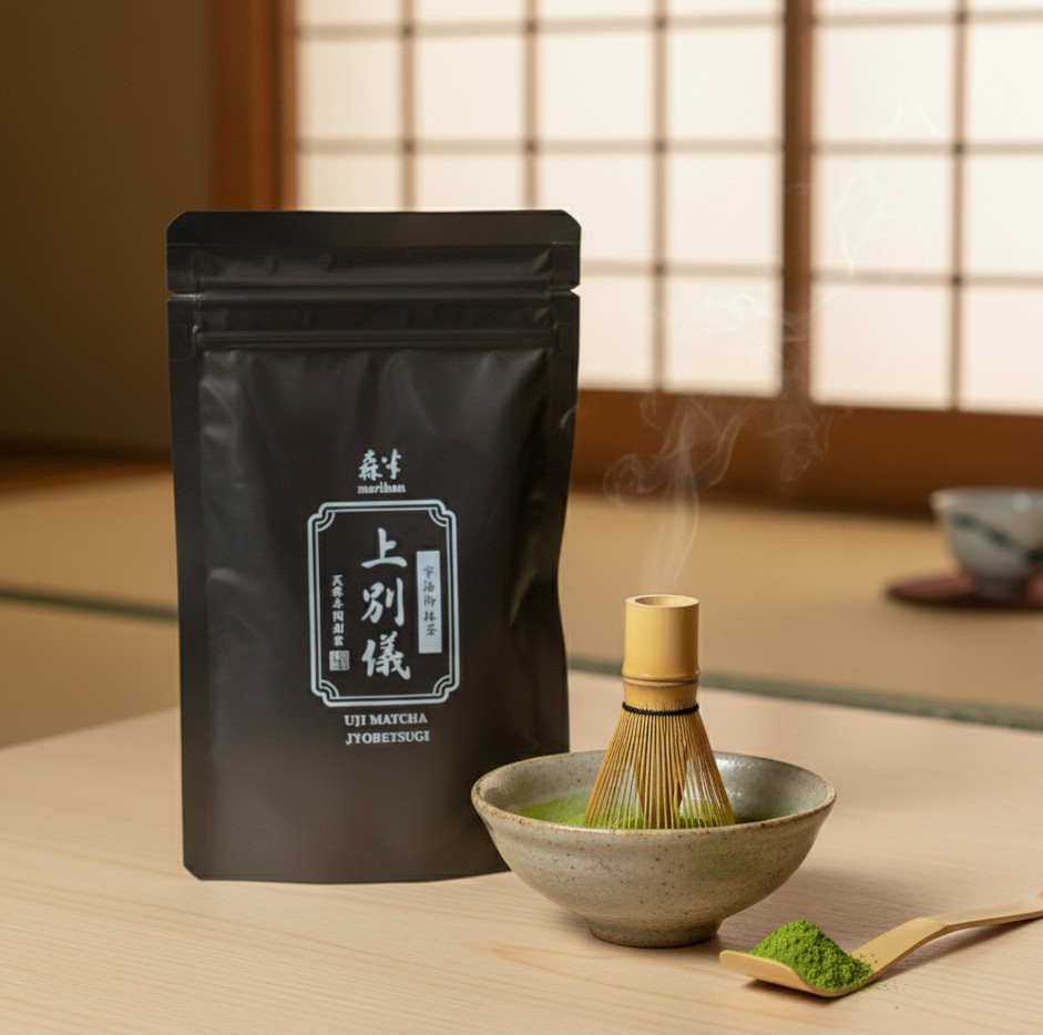 Morihan Uji Matcha 上別儀 20g – Premium Japanese Green Tea Powder Import Kyoto