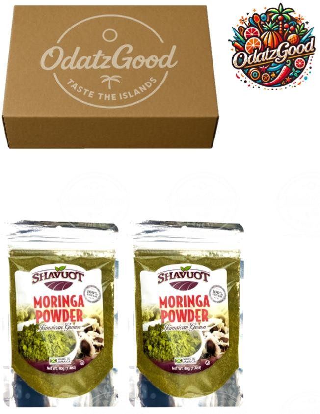 Shavuot Moringa Powder 1.4oz (36.85g) – Curated & Packaged by ODatzGood