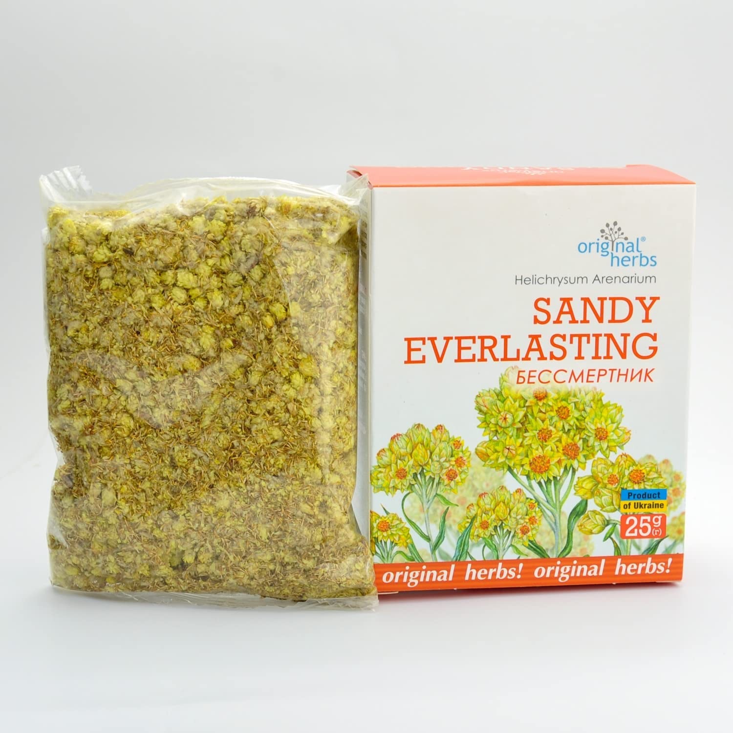 Sandy Everlasting (Бессмертник) Tea -25g (0.88 oz) | Loose Leaf,Original Herbs