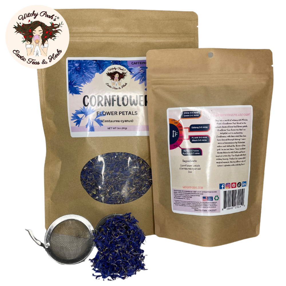 Cornflower Petals, Herbal Loose Leaf Tea, Cooking Herb, Desert Ideas