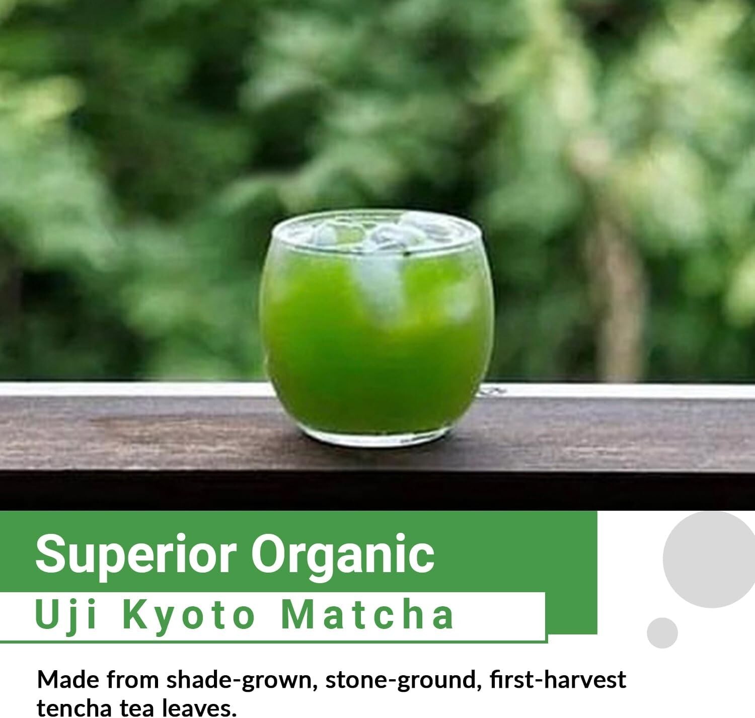 Matcha Moon Kyoto Uji Matcha Organic Additive-Free Powder 30g ×3can