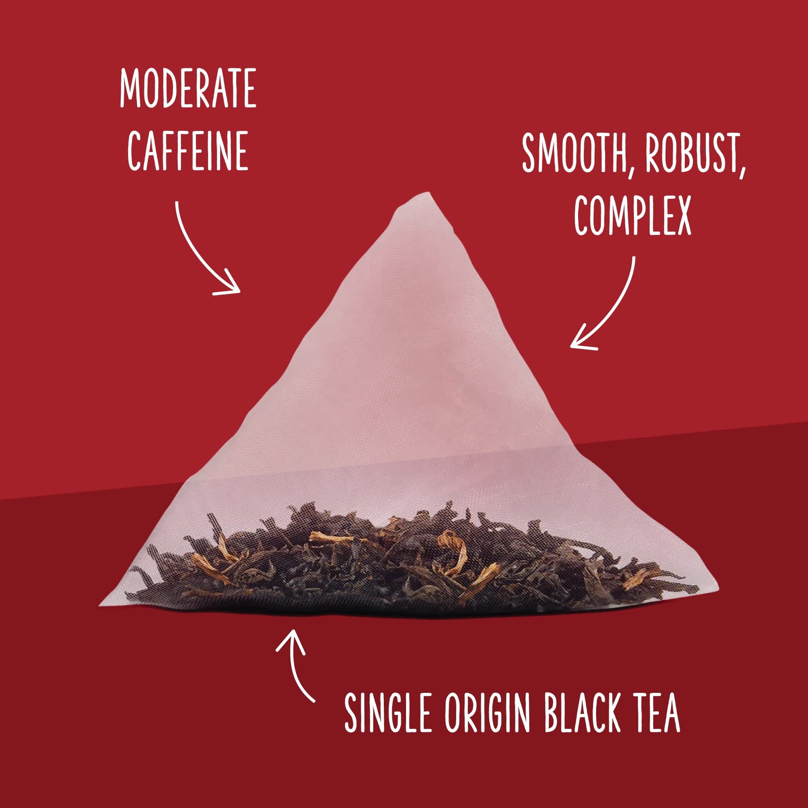 Two Leaves and a Bud Organic Assam Black Tea Bags, Whole Leaf Caffeinated Ass…