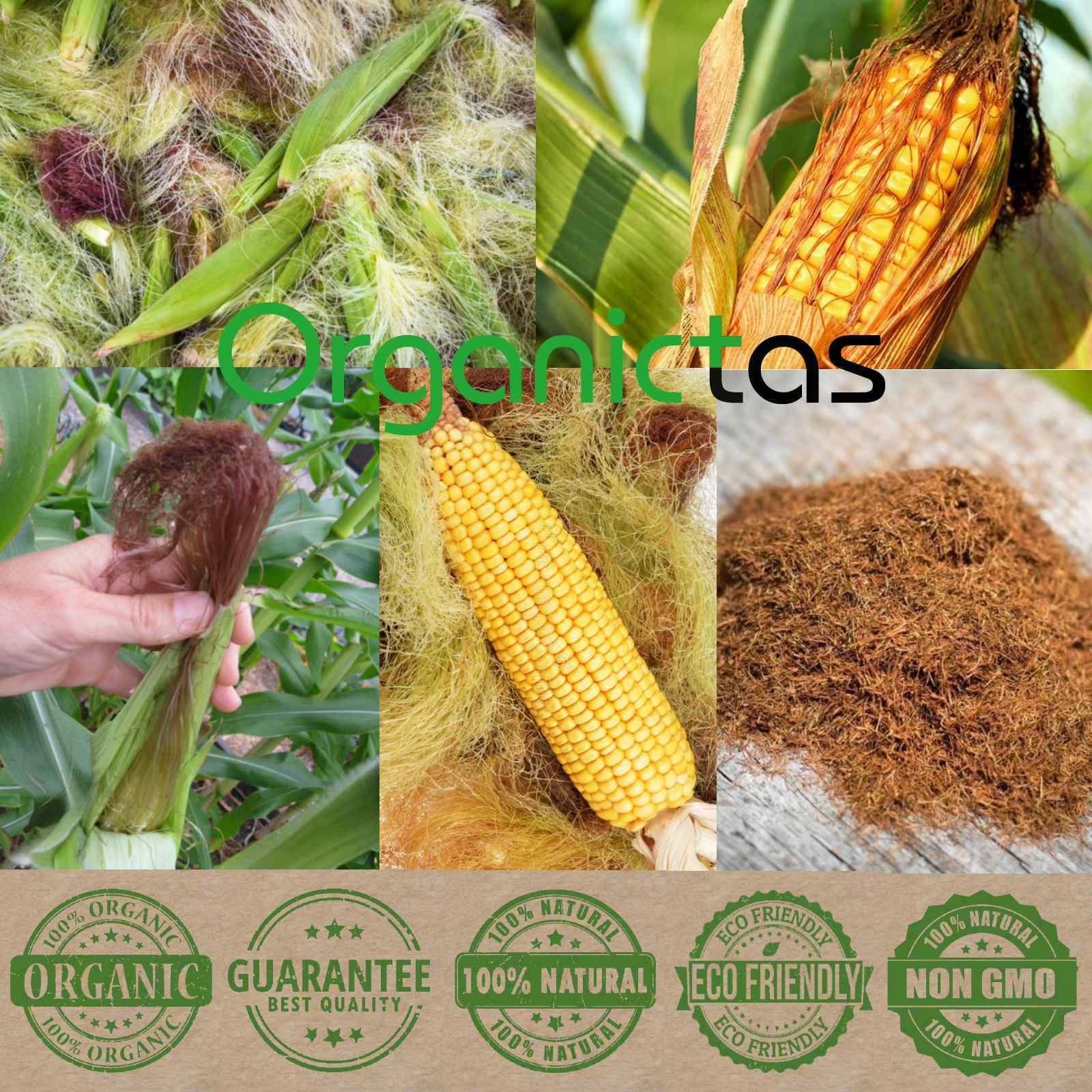 Organic Cornsilk Tea Loose Premium Quality with many Health Benefits 25g – 200g